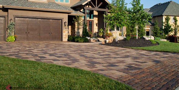 Custom driveway paving from Paccione Landscape Design Services