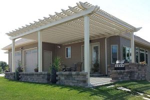 Custom pergola from Paccione & Sons