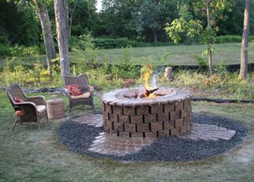 outdoor fire-pit