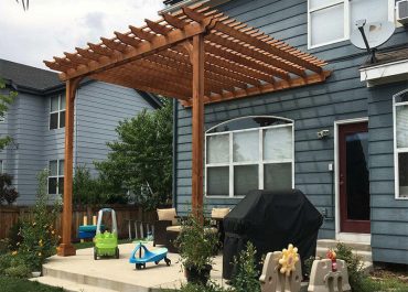 home pergola by Paccione & Sons