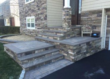 stoop design & Masonry work by Paccione & Sons