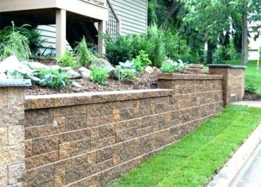 Retaining wall from Paccione Landscape Design Services.